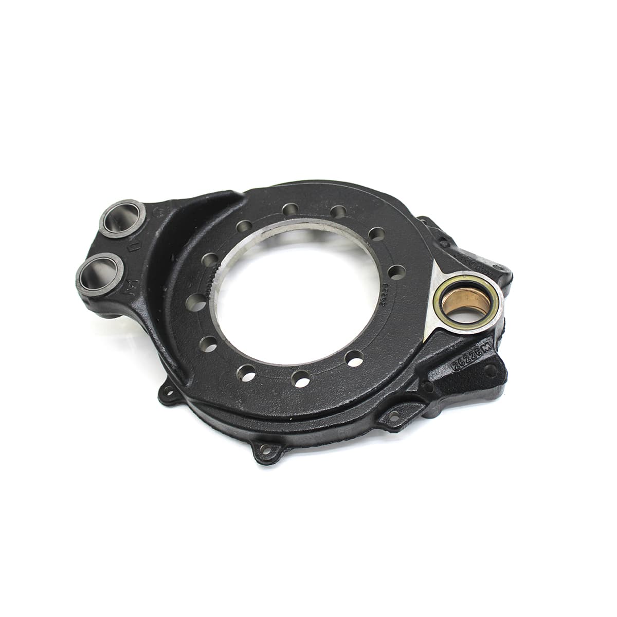 SUPORTE/ARANHA SAPATA/PATIM FREIO TRASEIRO LD VW ONIBUS (SUSPENSAO MECANICA) - AR403
