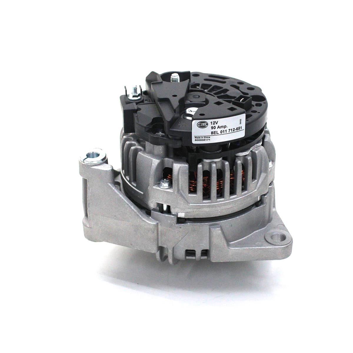 ALTERNADOR HELLA 12V/90A SEM POLIA AGRALE/MB/VW (3 FUROS FIXACAO) - HL8EL011712651