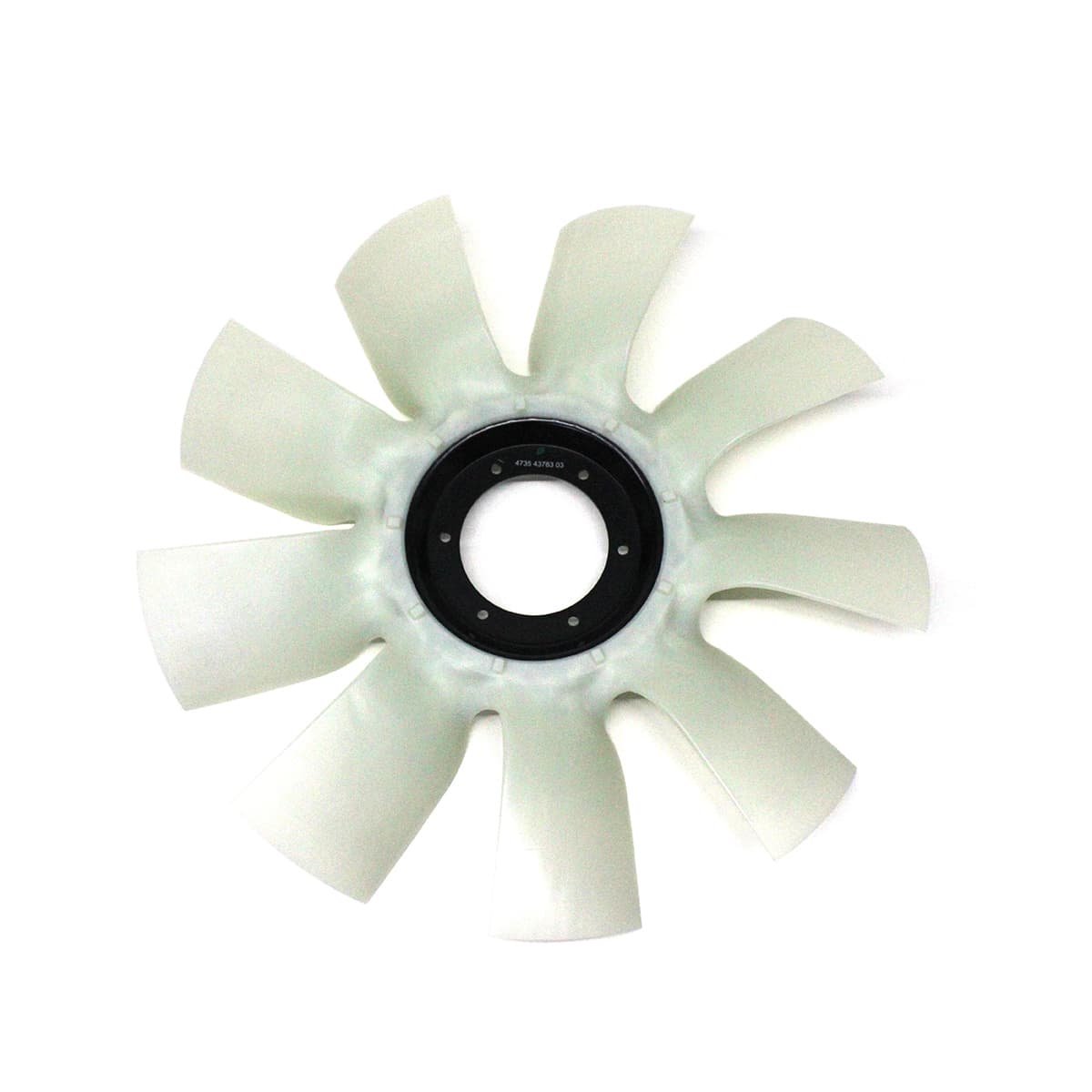 HELICE PLASTICO 9PAS SEM VISCOSA FORD CARGO 2831/4331/5031 MOTOR CUMMINS SERIE C 8.3 MECANICO (660MM) - 16474378303A