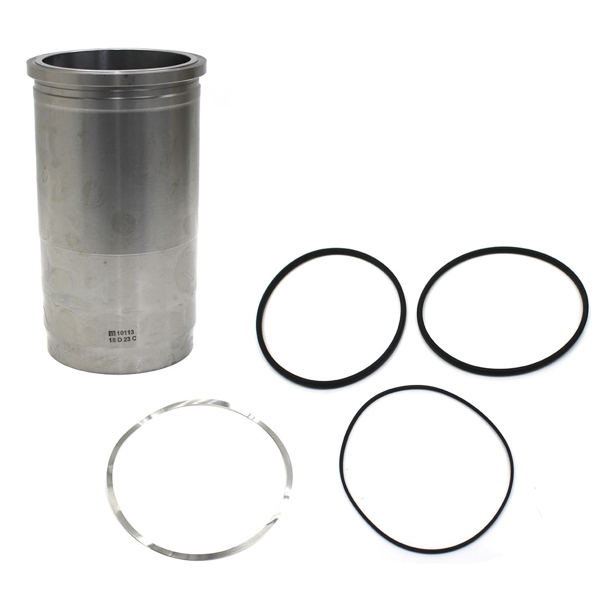 CAMISA STD MB MOTOR OM457LA EURO 3 E EURO 5 (NAO USA ANEL DE FOGO) (COM ANEL ORING GROSSO (2) + ANEL ORING FINO (1) + CALCO CAMISA) (266X155,50MM) - C9740WS