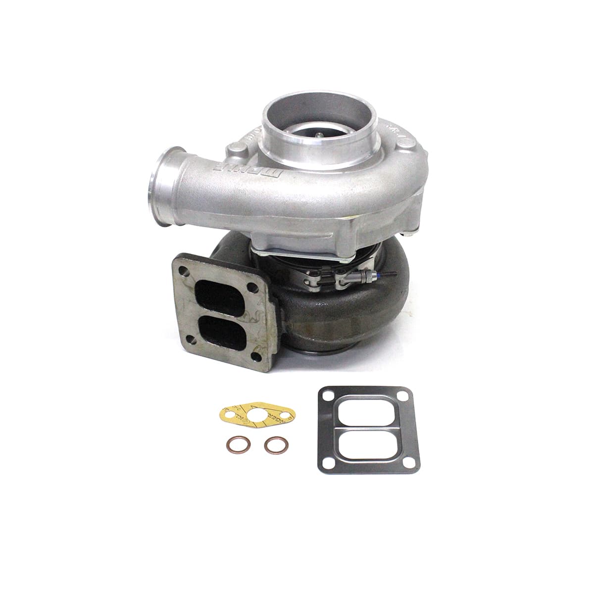 TURBINA/TURBO COMPRESSOR ECOTURBO HX40 FORD 1422/2422/16220/24220 MOTOR CUMMINS 6CIL SERIE C 8.3 (COM INTERCOOLER) - TC0210107
