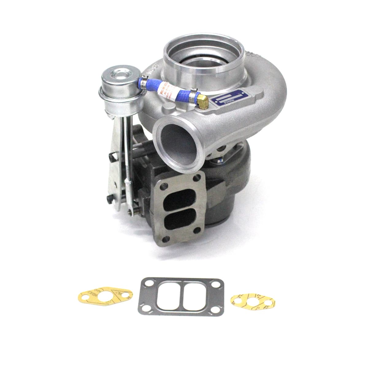 TURBINA/TURBO COMPRESSOR HX35W FORD/VW MOTOR CUMMINS SERIE B/BT 6CIL (COM INTERCOOLER) - TC0210477