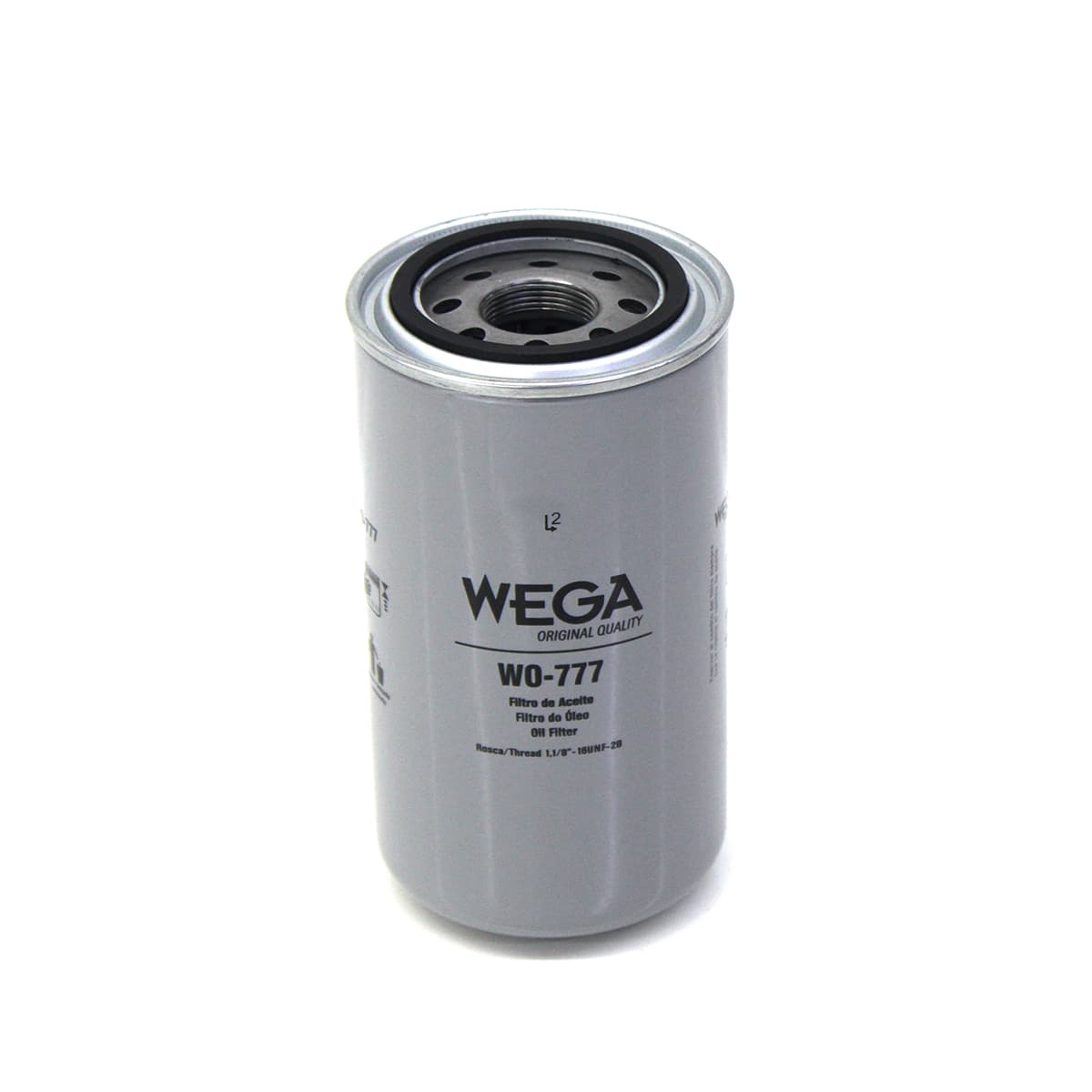 FILTRO OLEO LUBRIFICANTE MOTOR CUMMINS SERIE ISB/QSB (ROSCA 1.1/8 16UNF-2B) - WO777