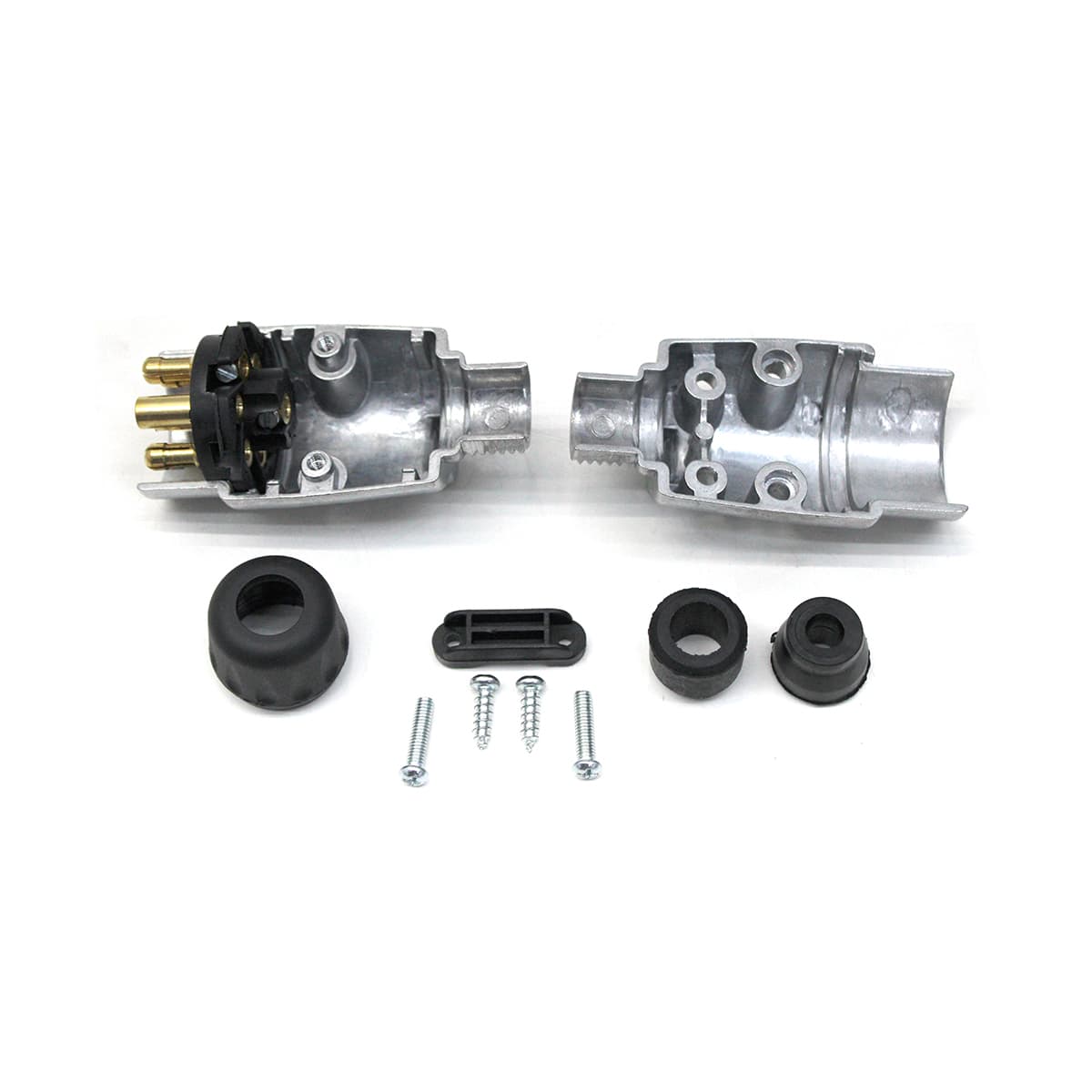 PLUG/CONECTOR TOMADA MACHO ENGATE CARRETA 12V 16A 7 VIAS/POLOS USO UNIVERAL (VENDER JUNTO TOMADA HL8JB001941002) - HL8JA001918002