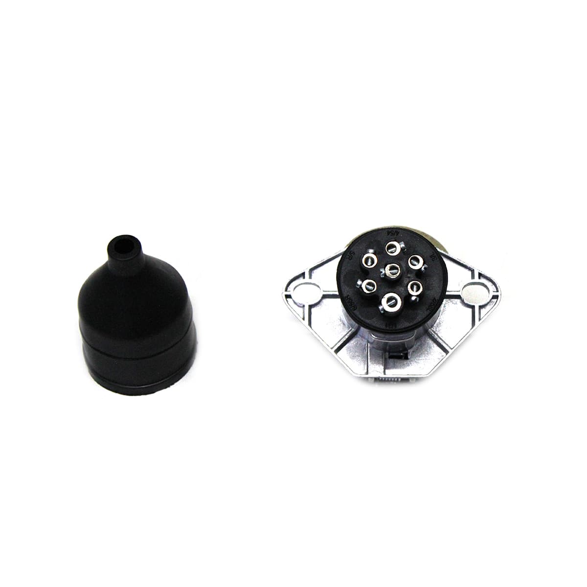 TOMADA FEMEA ENGATE CARRETA ENGATE CARRETA 24V 16A 7 POLOS USO UNIVERSAL (MONTA COM HL8JA003831001) - HL8JB003833001