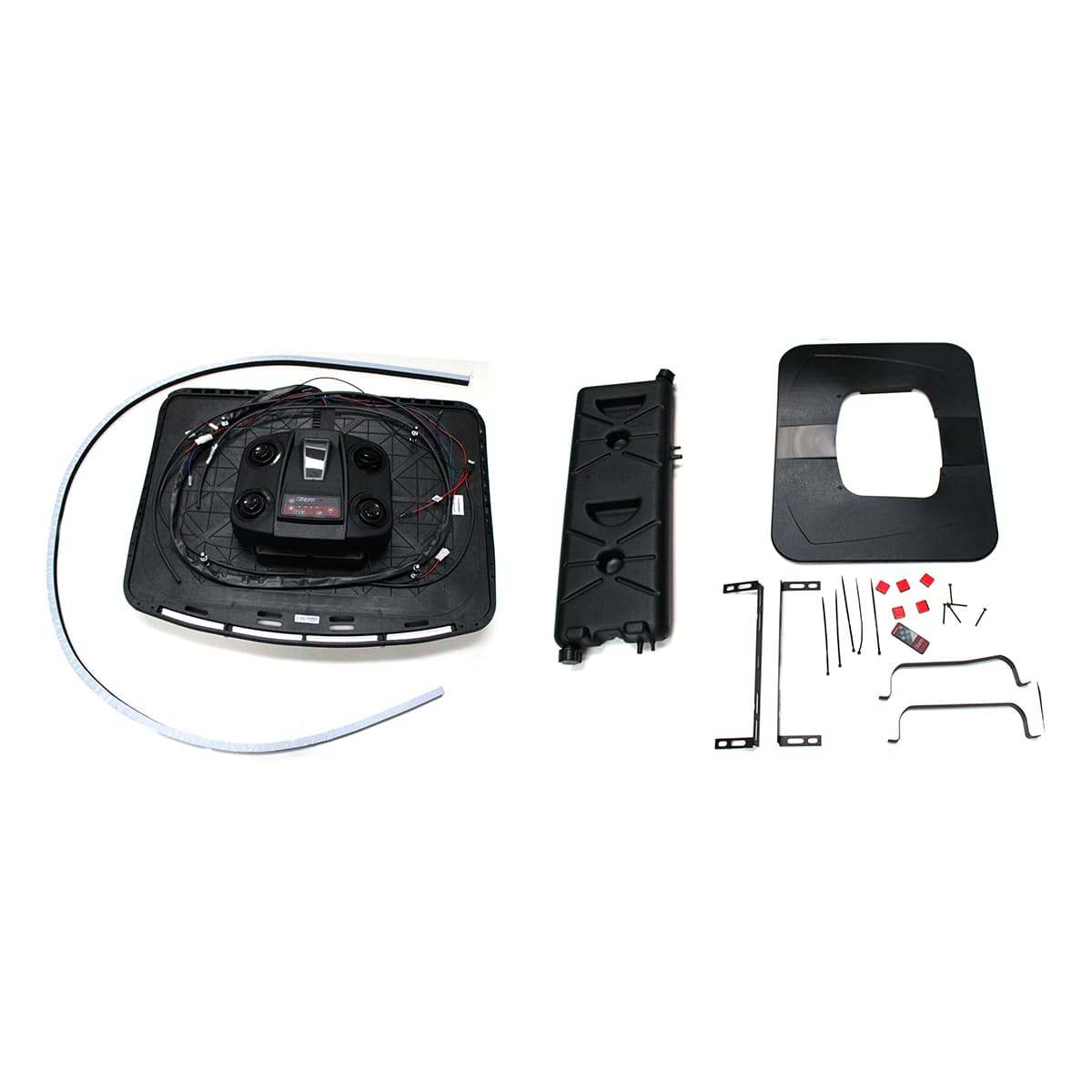 CLIMATIZADOR AR REVOLUTION BRANCO/WHITE 24V COM RESERVATORIO 14L PARA USO VERTICAL EXTERNO JUNTO COM ESCADA MB HPN/SCANIA/VOLVO/VW CONSTELLATION/FORD CARGO - B055F.84