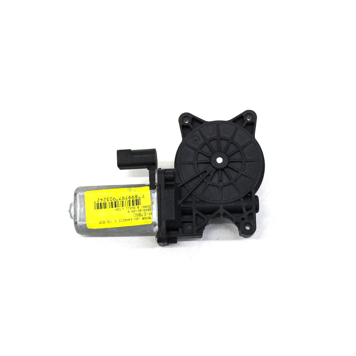 MOTOR 12V MAQUINA VIDRO LD VW NOVO DELIVERY EXPRESS/4150/4160/6160/9170/11180/13180 (SISTEMA ORIGINAL Z32) (USE PARAFUSO 2RD199110H (4) - M6706D