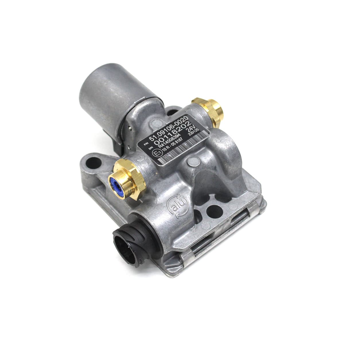 VALVULA 24V CONTROLE PRESSAO TURBINA/TURBO COMPRESSOR VW CONSTELLATION/WORKER/ONIBUS MOTOR MAN D0834/D0836 EURO 5 4CIL/6CIL - 2U2607262.115