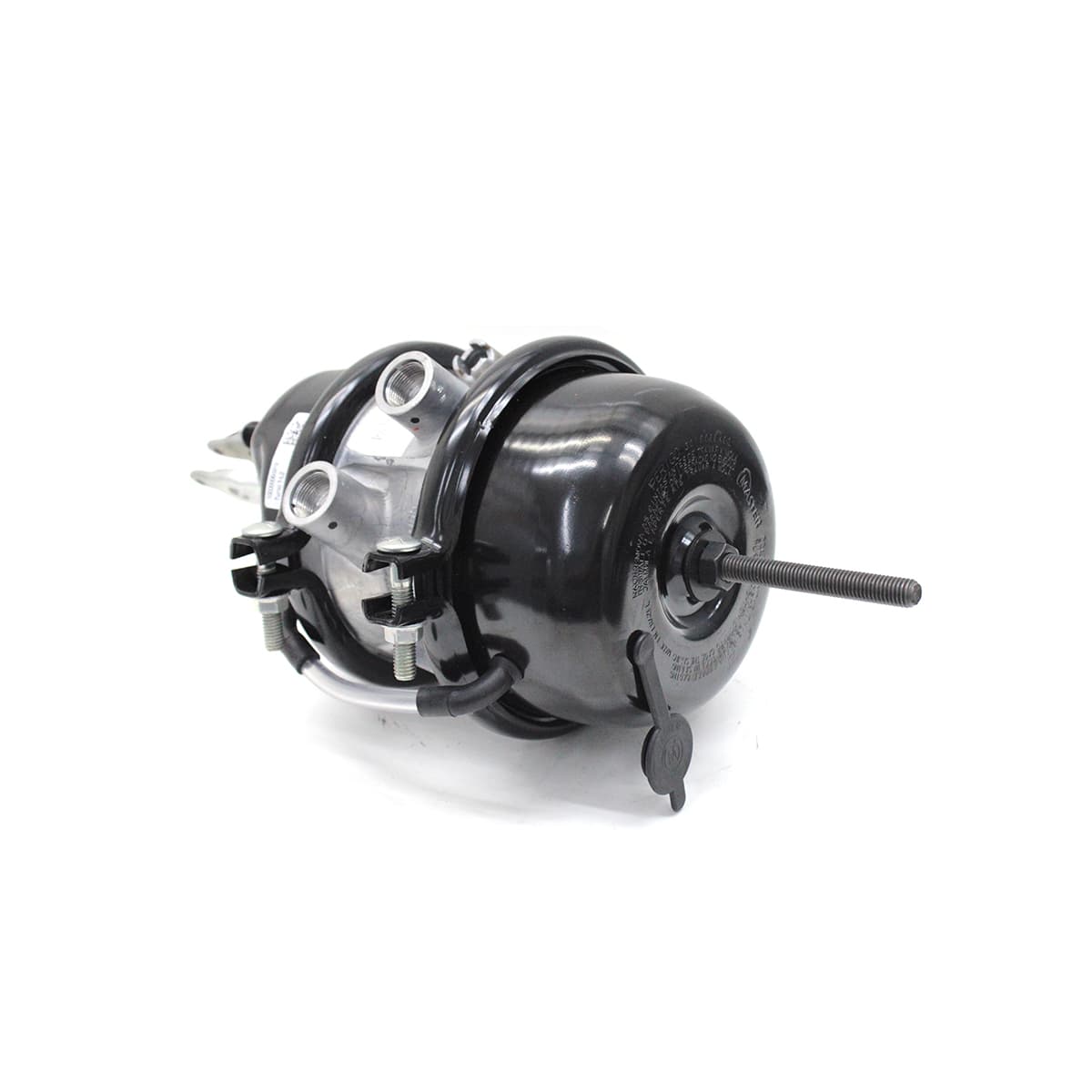 CAMARA/CUICA FREIO 16X24 TRASEIRO LE VW NOVO DELIVERY (EIXO MERITOR) (ROSCA PARA CONEXAO M22X1,5) (COM FORQUILHA FO033 - COM DESVIO M16X1,5 - MODELO OFFSET) - SB936