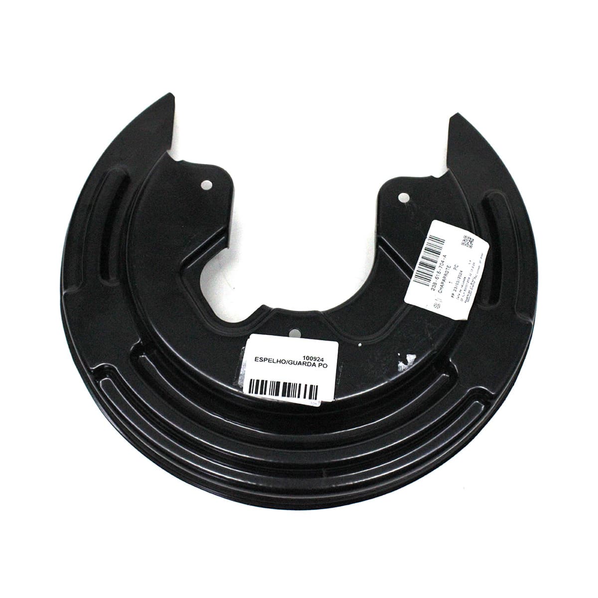 ESPELHO/GUARDA PO INTEGRAL RODA/PINCA FREIO TRASEIRO LD VW NOVO DELIVERY EXPRESS/4150/4160/6160 - 23B615704A.115