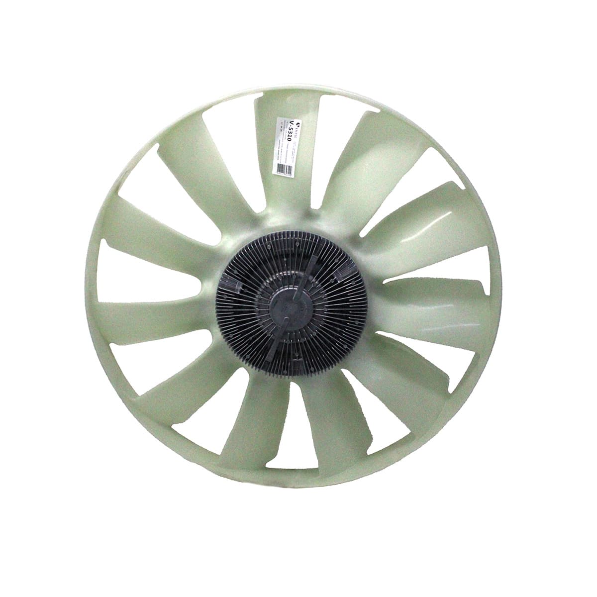 CONJUNTO HELICE PLASTICO 11PAS COM ARO COM VISCOSA VW CONSTELLATION/METEOR MOTOR MAN D2676 EURO 6 - V5310.484