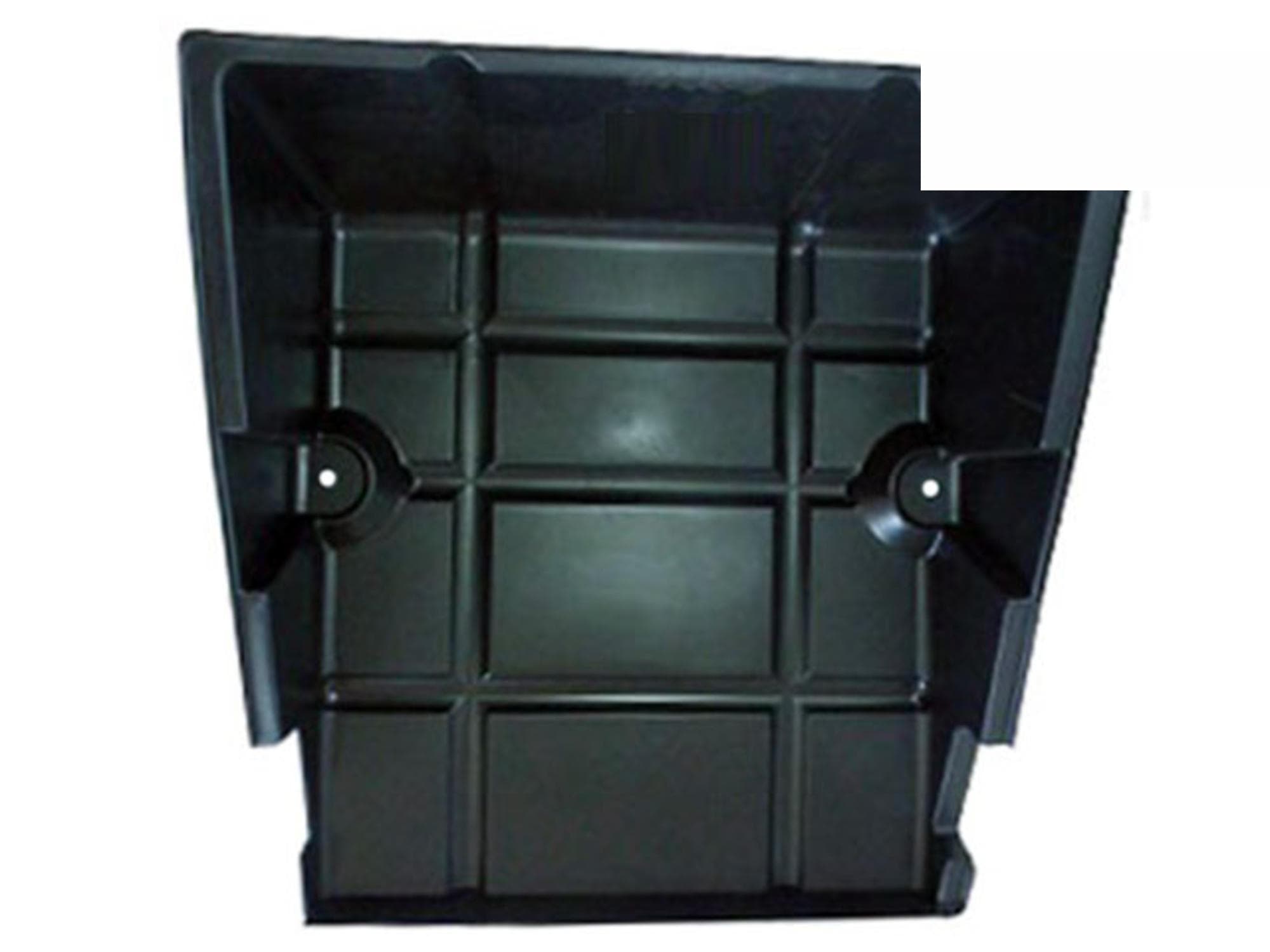 TAMPA PLASTICA BATERIA DUPLA(PRETA) - 3845417803