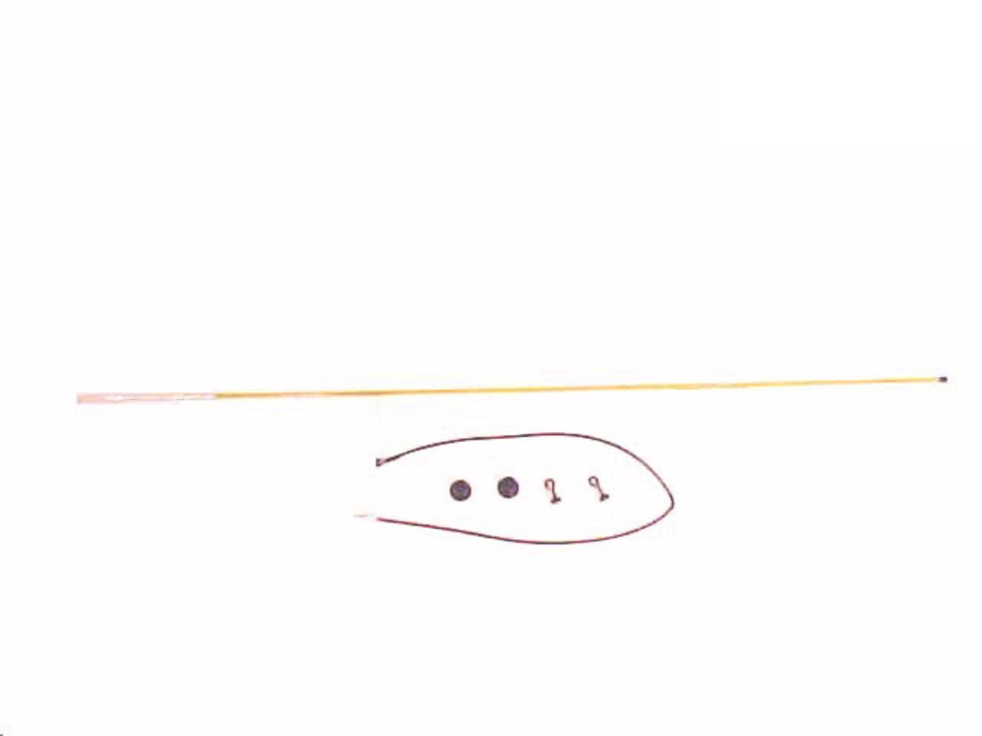 ANTENA FIBRA AMARELA (1.60MT) - 3468206475