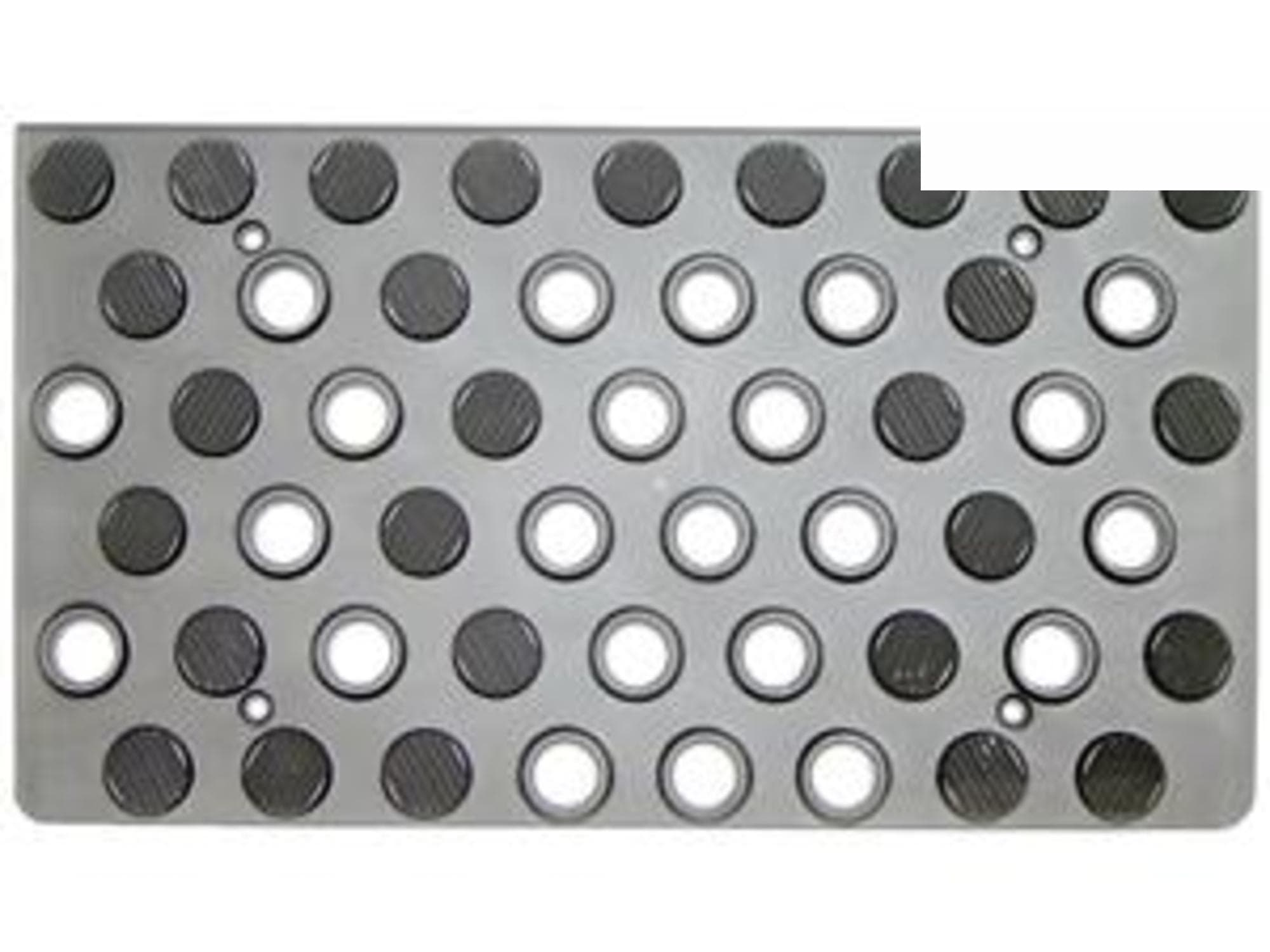 ESTRIBO PLASTICO PRETO ESQUERDO - 3846867028
