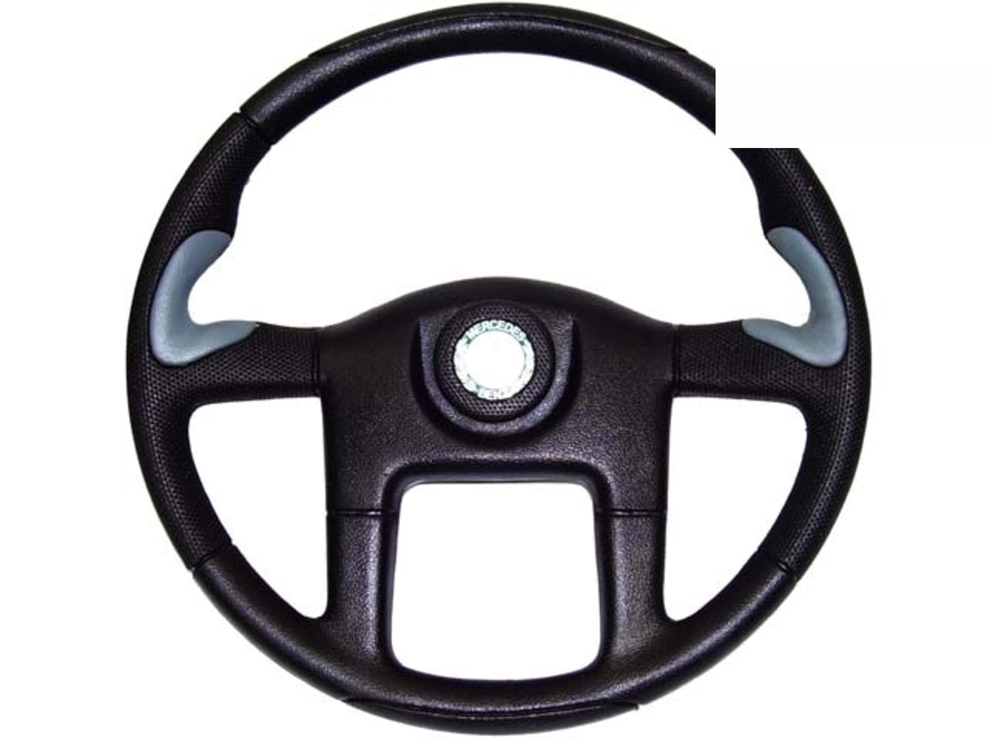 VOLANTE ESPORT.CINZA C/BOTAO(445MM)C/CHA - 3454607003