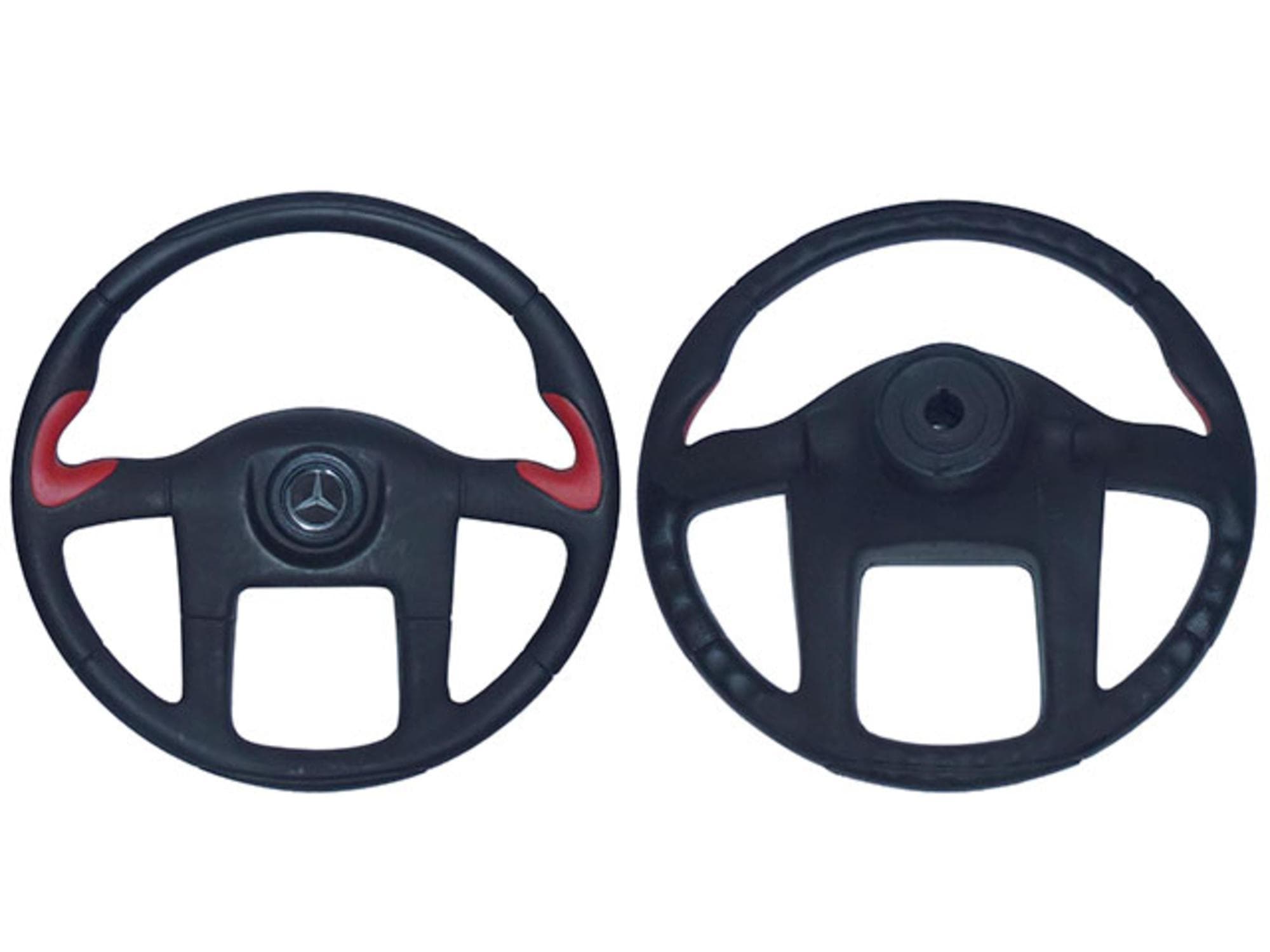 VOLANTE ESP.VERMELHO C/BOTAO445MM C/CHAV - 3454607003