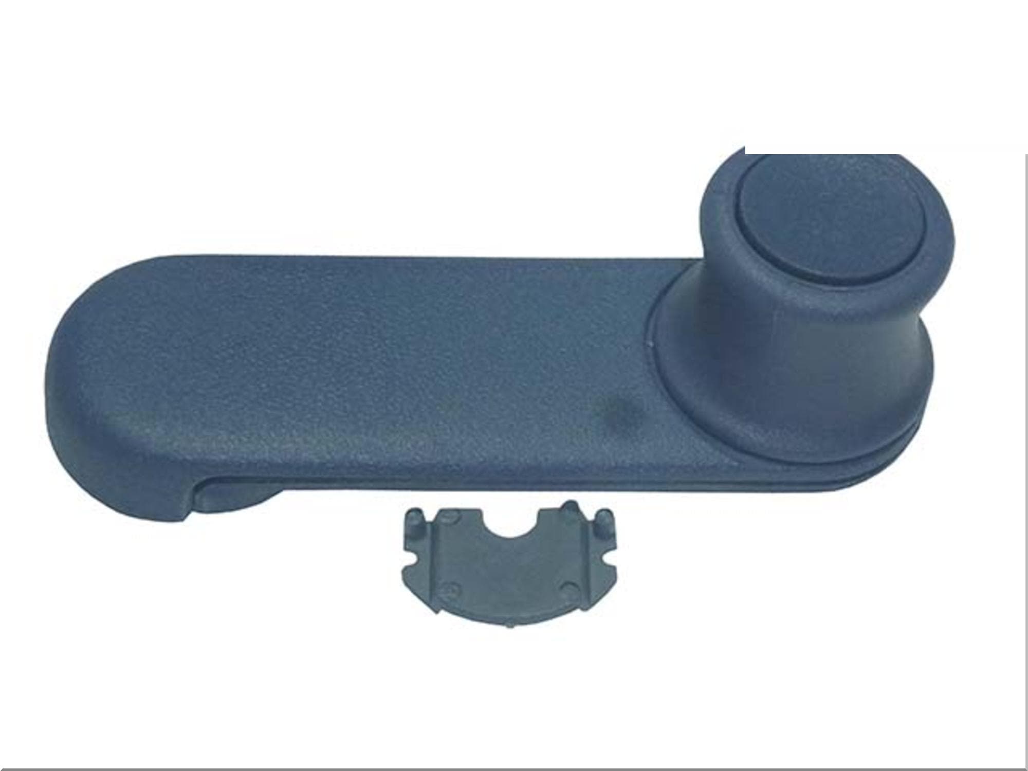 MANIVELA VIDRO PORTA AZUL PLASTICO ATEMI - 6887607002