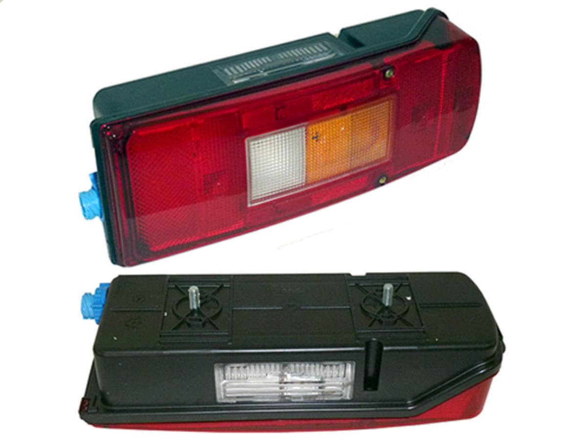 LANTERNA TRASEIRA ESQUERDA VOLVO VM FH FM NH12 2004... COM VIGIA COM CONECTOR - 20507623
