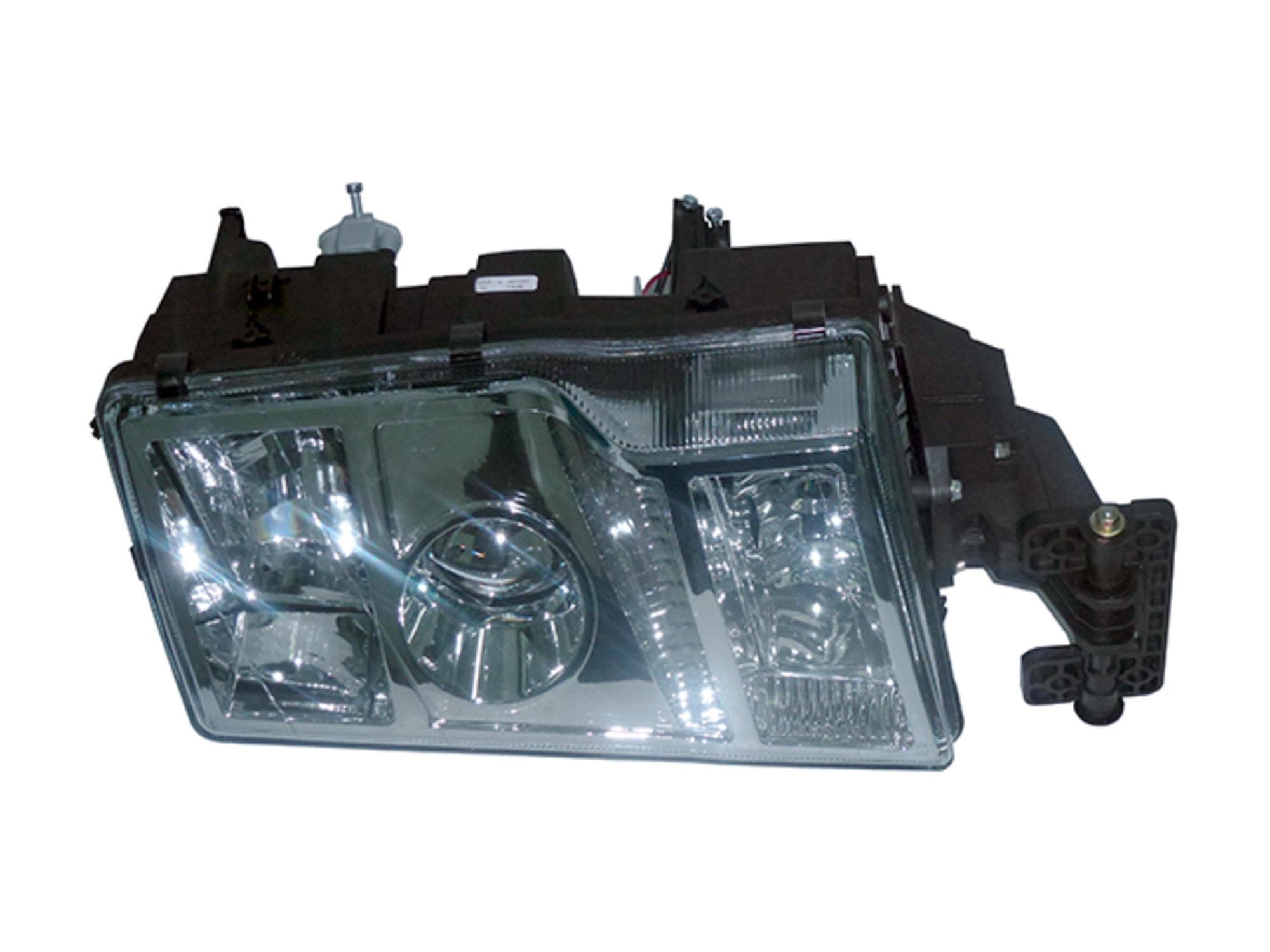 FAROL NINO COMPLETO CONECTOR REDONDO ESQUERDO VOLVO FH12 FM12 2004 A 2007 - 20360898-20762994-20713721-21001664-F181