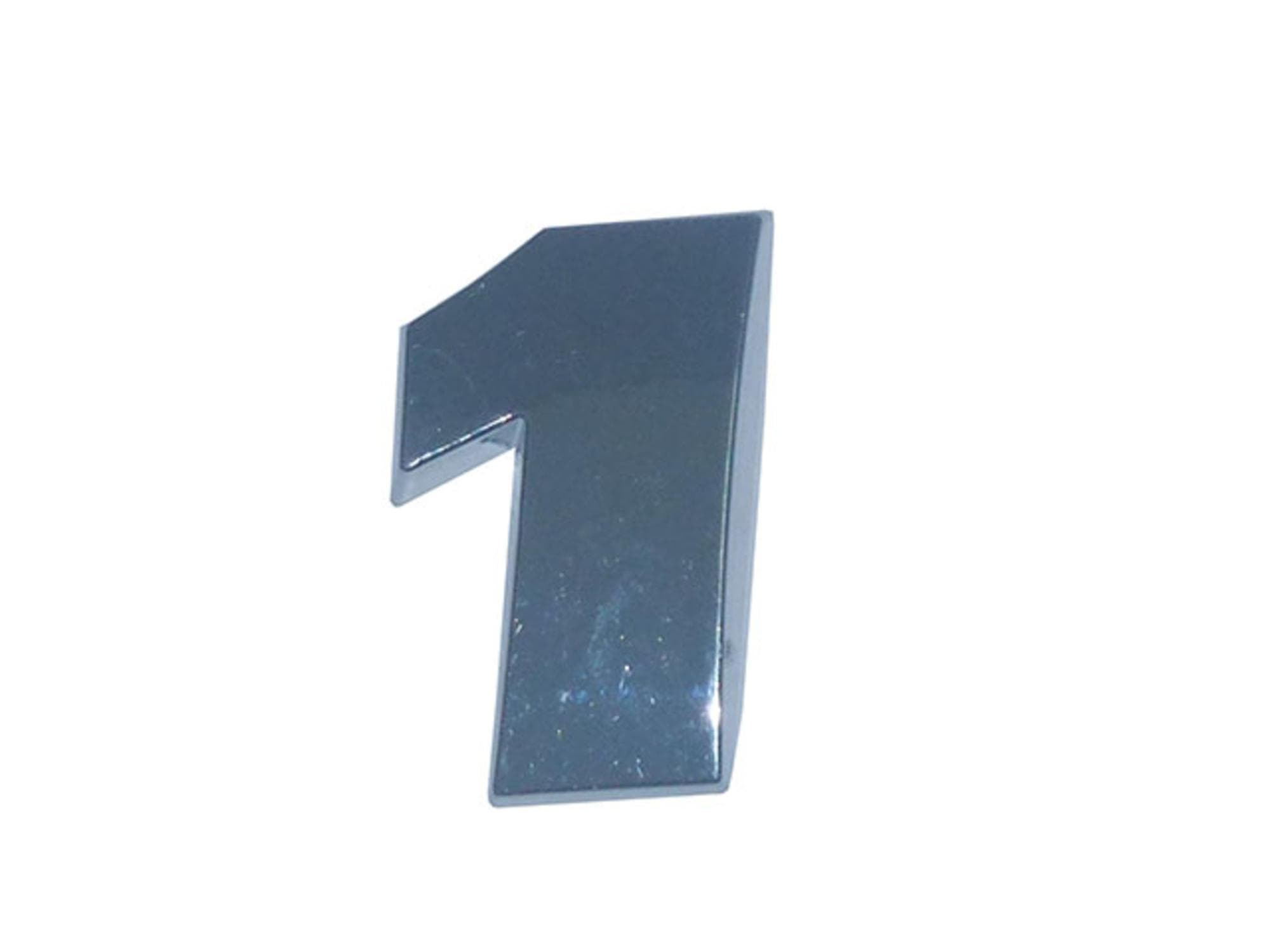 EMBLEMA NUMERO 1 VW CONSTELLATION APOS 2011 CROMADO - 511758