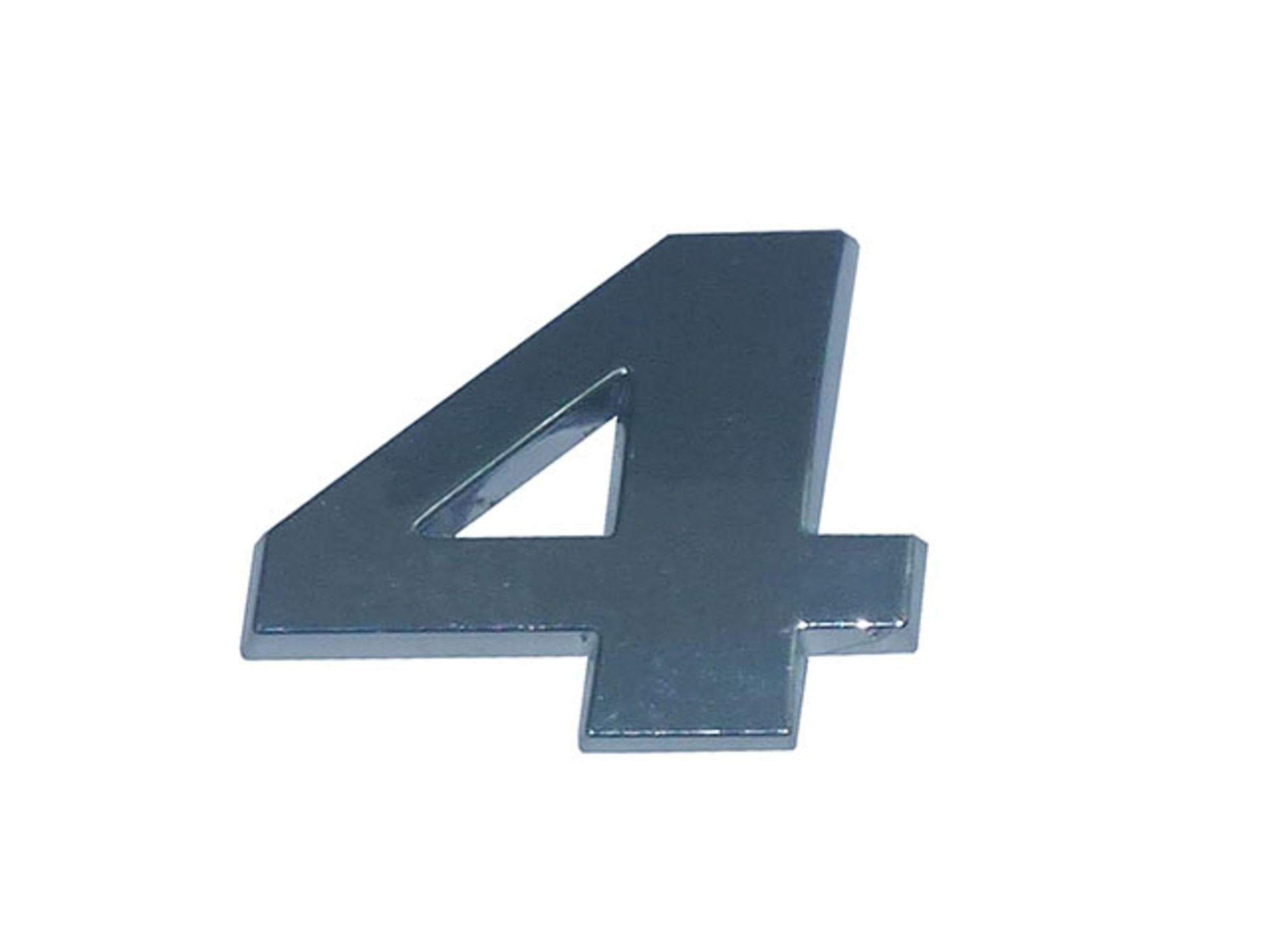 EMBLEMA NUMERO 4 VW CONSTELLATION APOS 2011 CROMADO - 511775