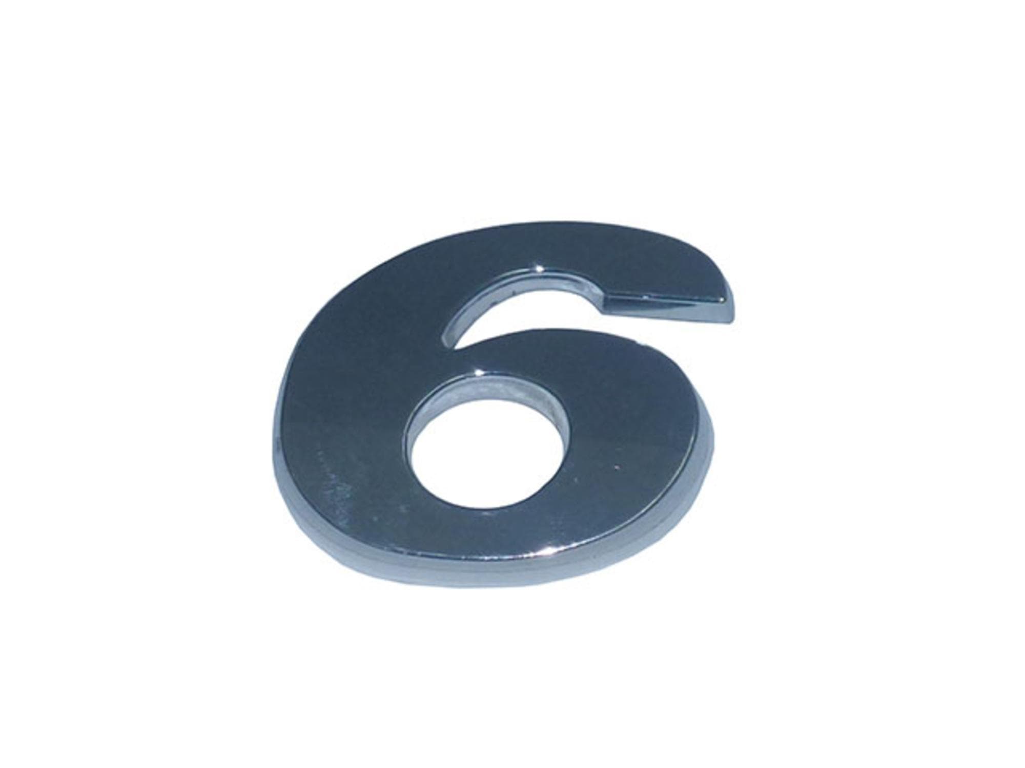 EMBLEMA NUMERO 6 OU 9 VW CONSTELLATION APOS 2011 CROMADO - 511789
