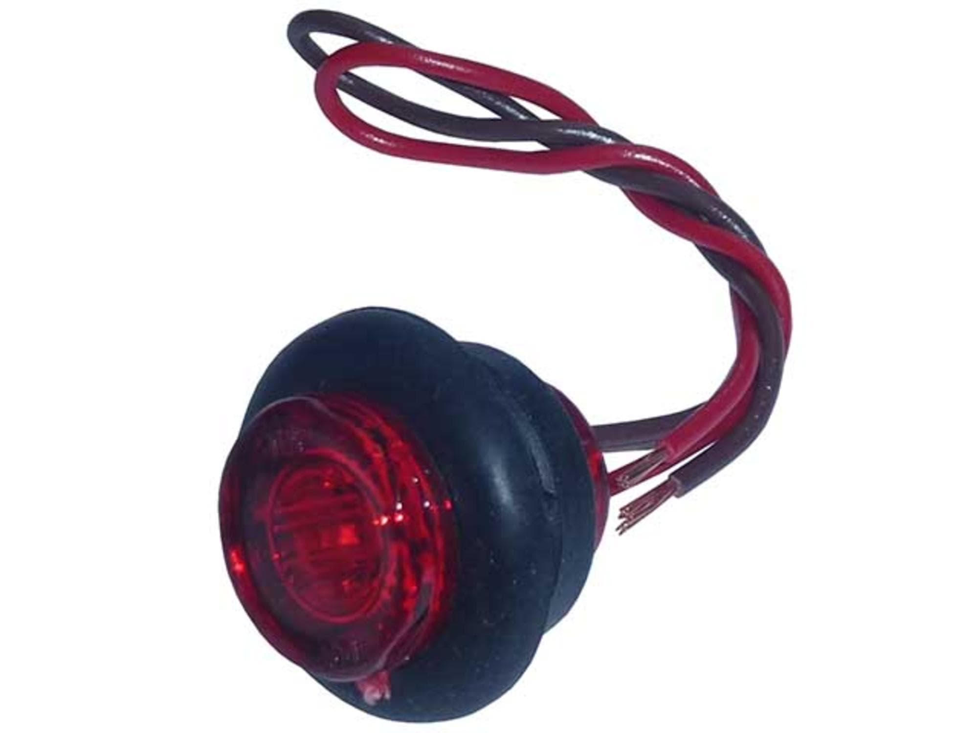 LANTERNA LATERAL BAU LED BIVOLT VERM. - 514314
