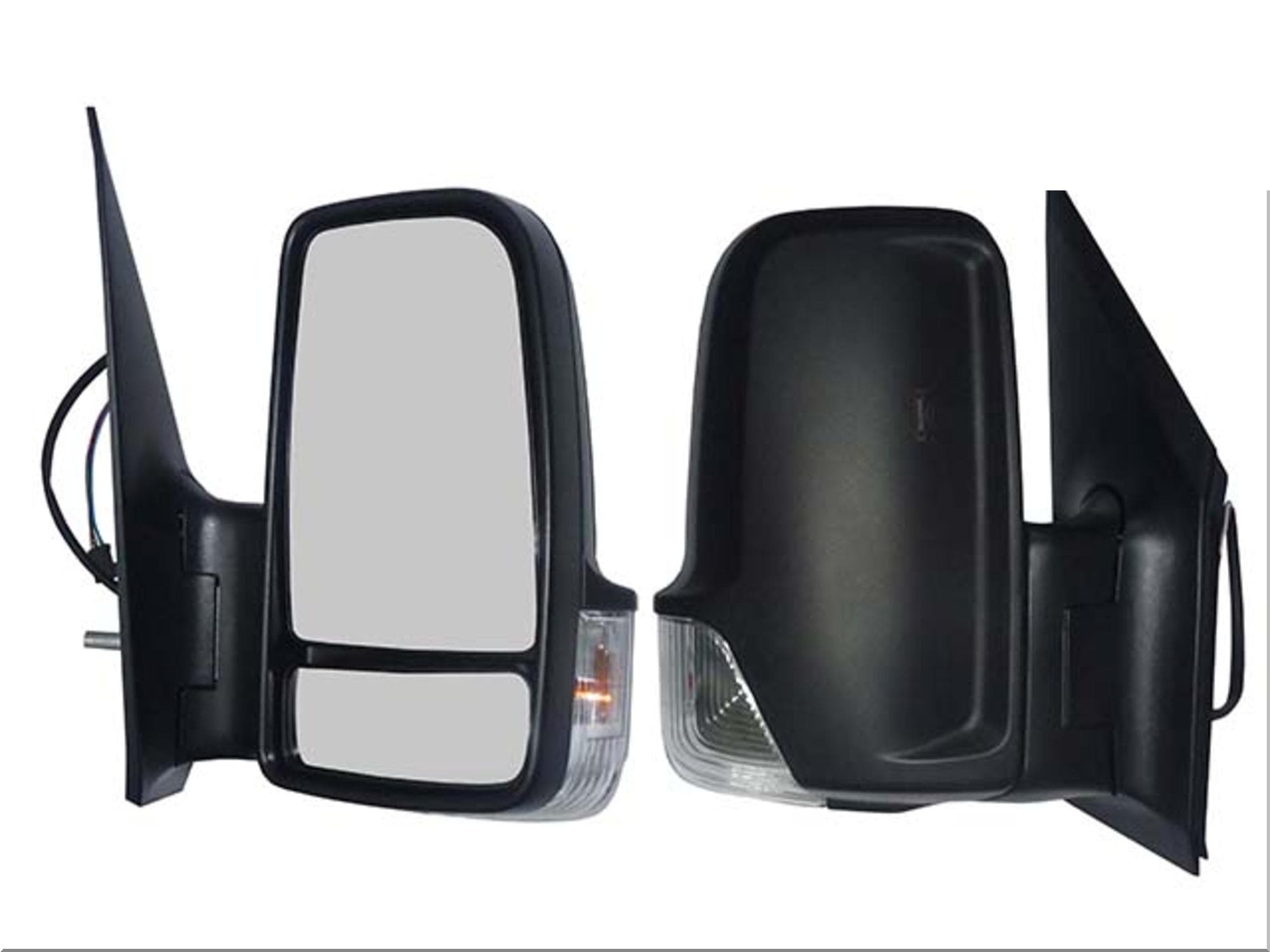 ESPELHO RETROVISOR LD MANUAL BRACO CURTO - 9068103193