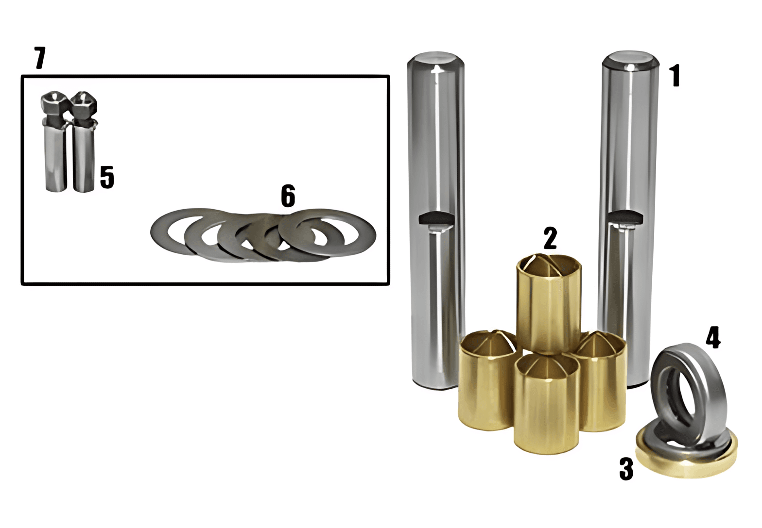 JOGO EMBUCHAMENTO 0.10 C/ ROLAMENTO 26.90MM - VA101/010