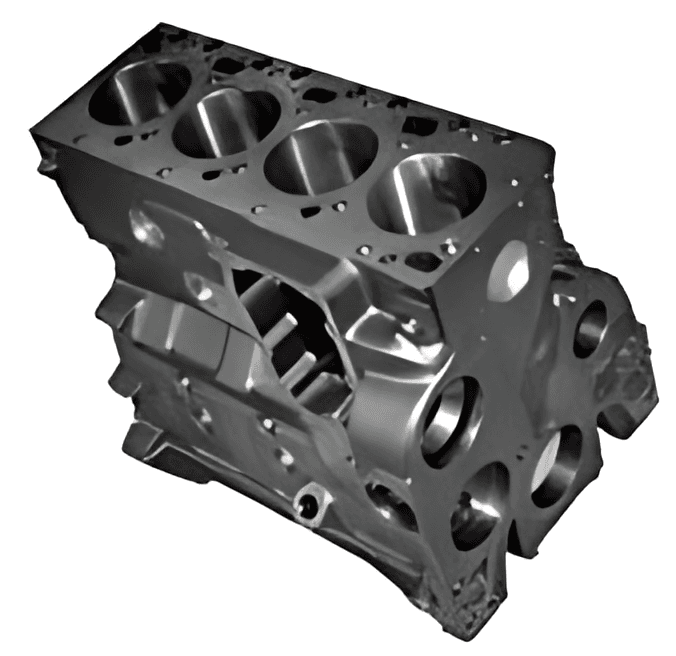 BLOCO MOTOR MODELO CUMMINS SERIE B 4 CILINDROS - BF8T6010A