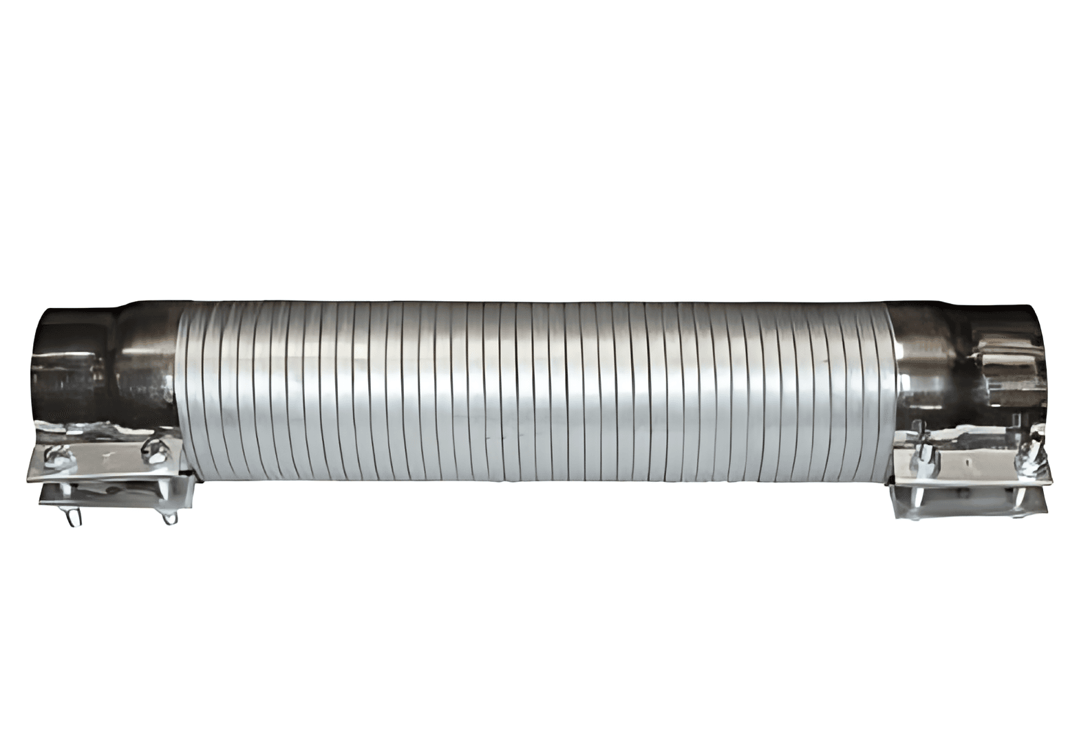 TUBO FLEXIVEL ESCAPAMENTO 3.1/2 GALVANIZADO COM ABRACADEIRA - 2T2253101A