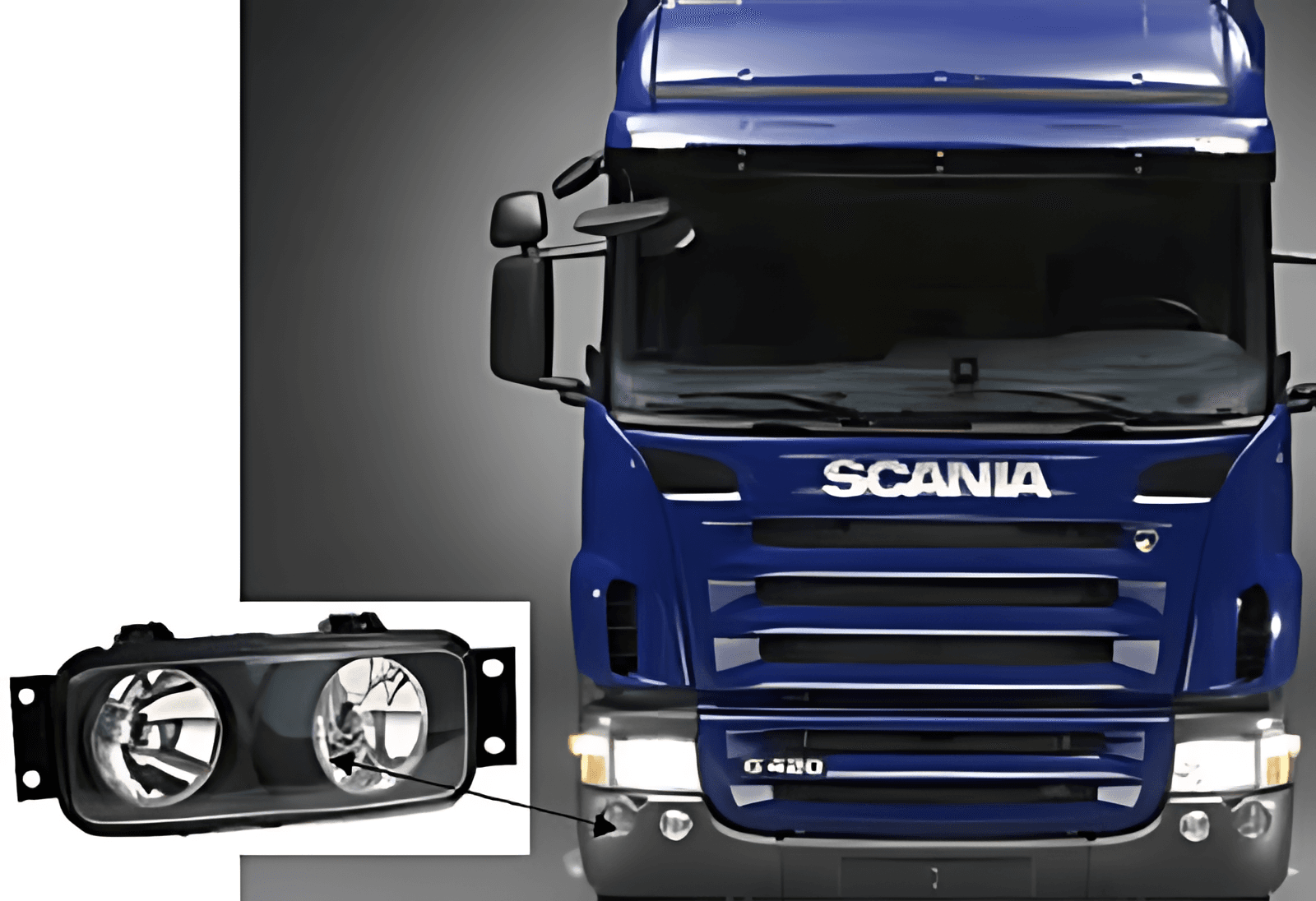 FAROL AUXILIAR MILHA ESQUERDO - 1529070