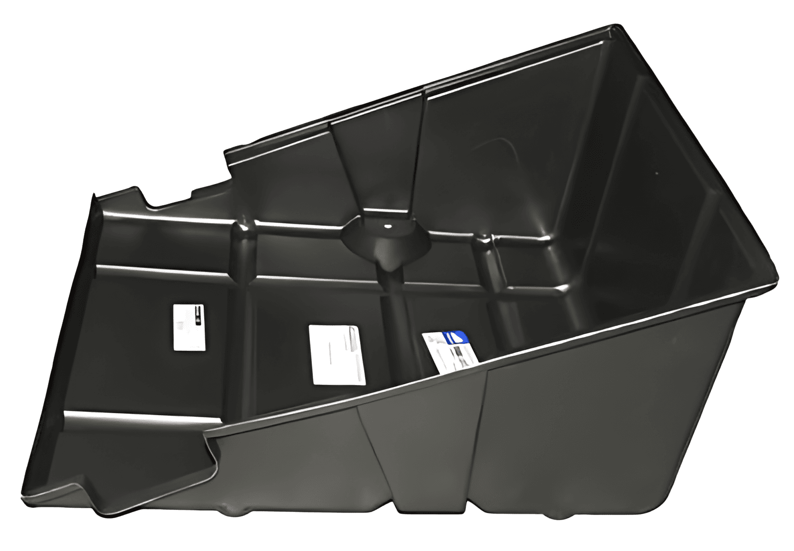 TAMPA CAIXA DE BATERIA  PRETA PLASTICA - 3845417803