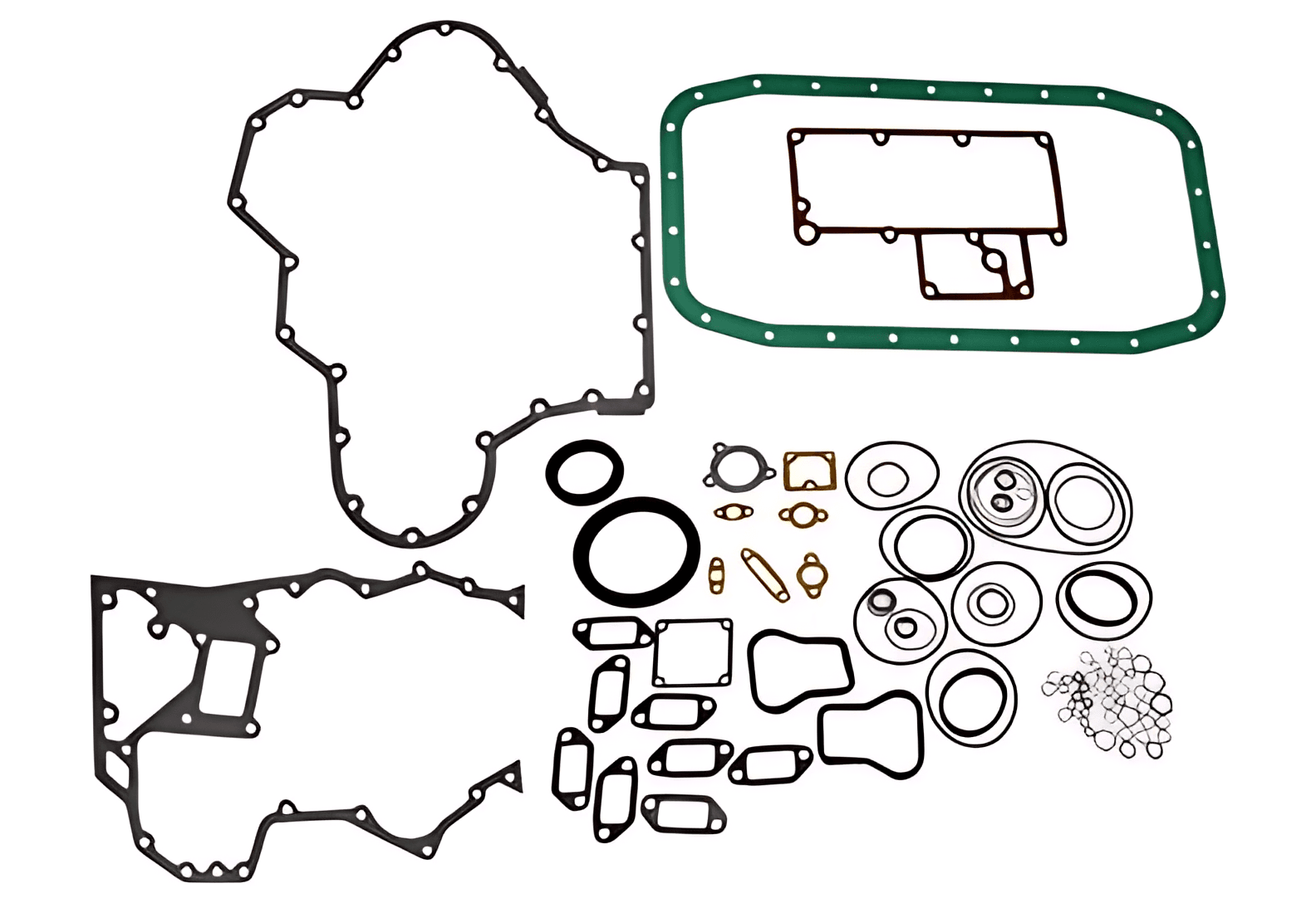 JG JUNTA INFERIOR COMPLETO C/ RETENTORES MWM X12  04 CIL - 2R0198011C