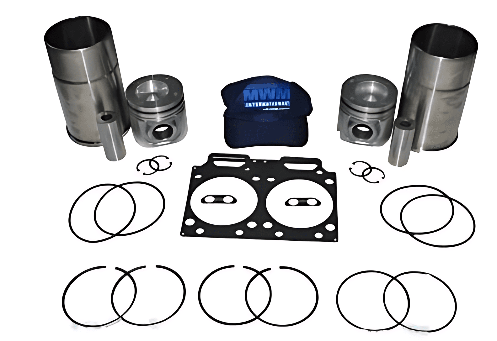 KIT MAX MOTOR - 2 CILINDROS - ANODIZADO - 2R0198075C