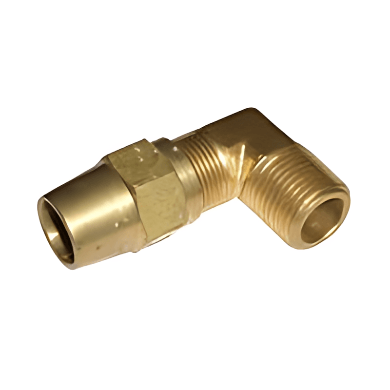 COTOVELO DE 90º DO COMPRESSOR DE AR AO MOTOR - TJG145693