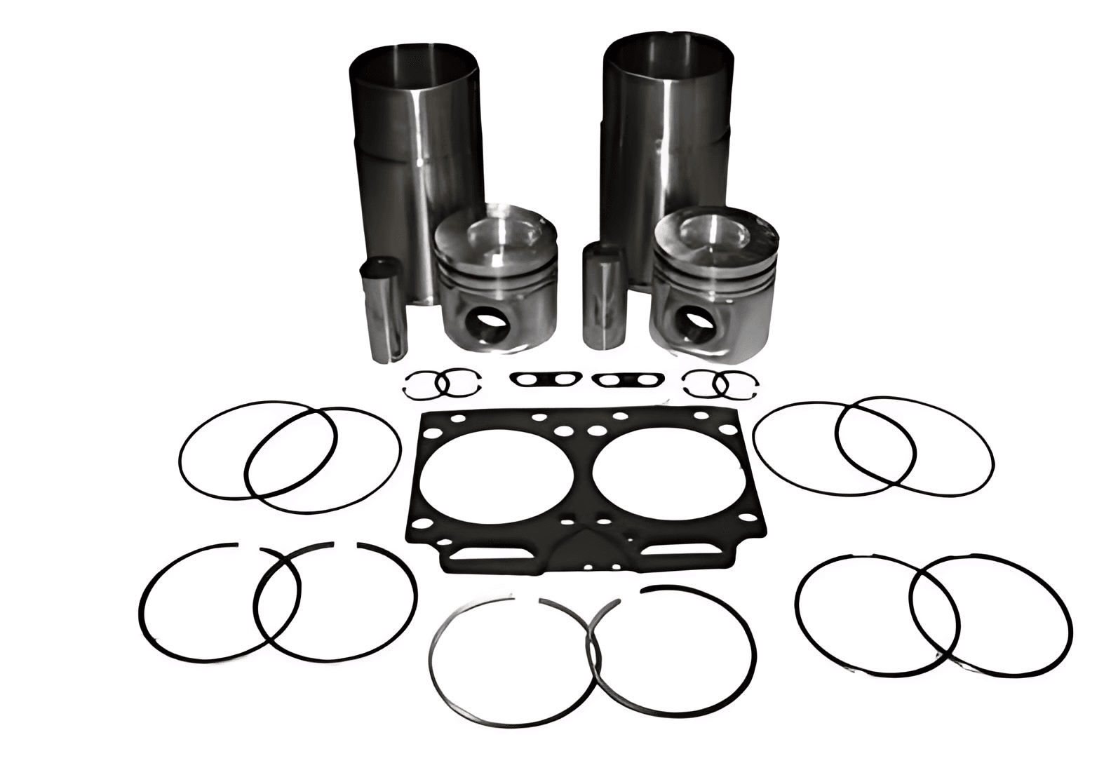KIT MOTOR P/ 2 CILINDROS NAO ANODIZADO - 2W0198075G