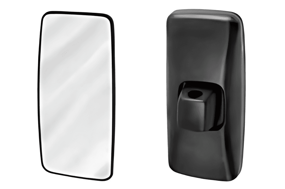 ESPELHO RETROVISOR VIDRO PLANO LD/LE 365 X 192 - 0008100279