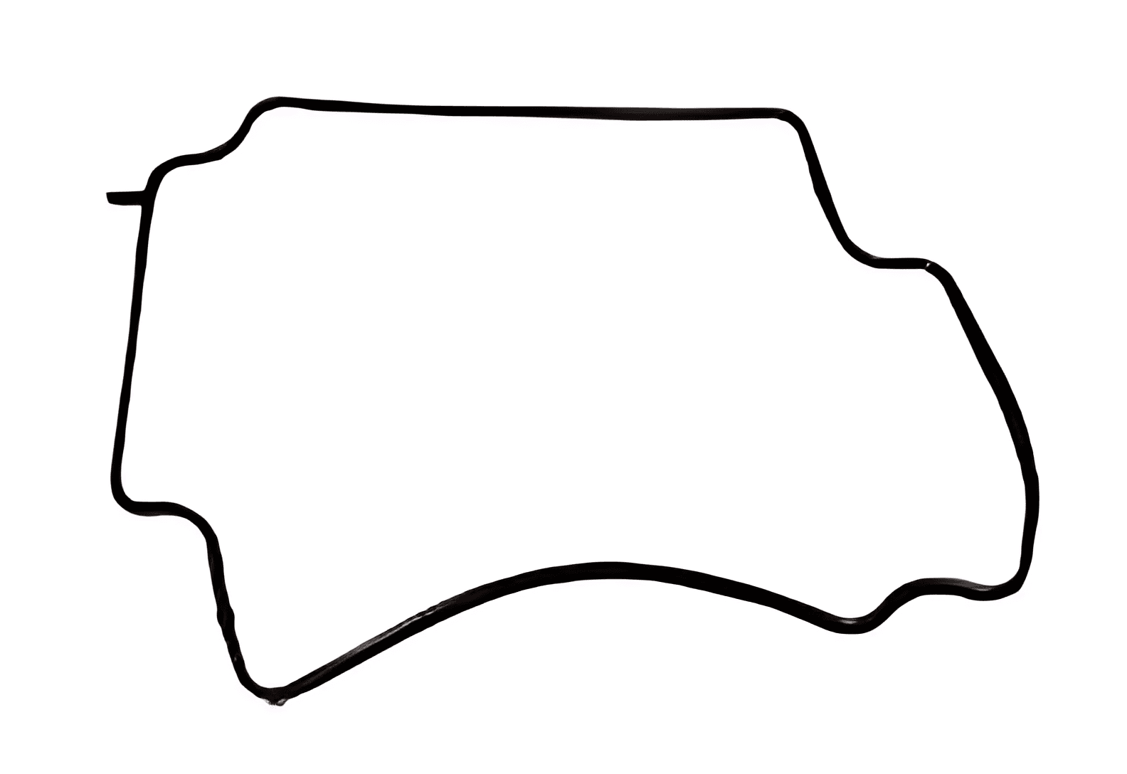 JUNTA CARCA�A TORRE DE CONTROLE - REMOTO - BH3X7185AA