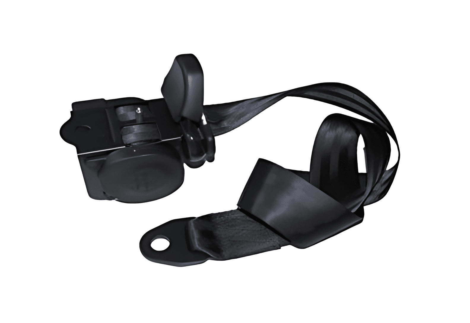 CINTO SEGURANCA RETRATIL 3 PONTOS PRETO SEM FECHO LD LE - 2R0857809