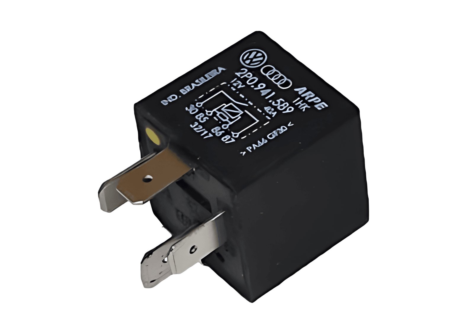 RELE AUX.12V 5 TERM.ANTENA/AR COND.BUZ.F - 2P0941589