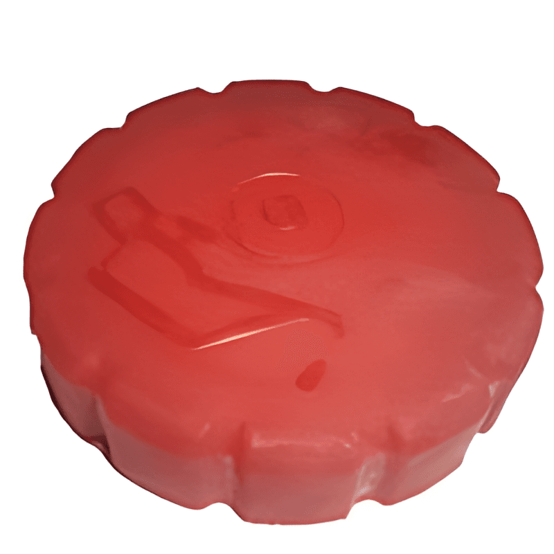 TAMPA ENCHIMENTO OLEO (PLASTICO) VERMELHA - 9705280110