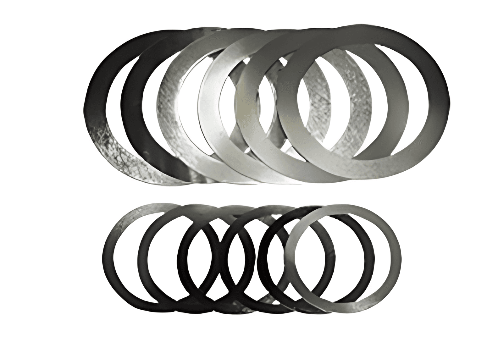 JOGO CALCOS ROLAMENTO DE AJUSTE DIFERENCIAL  DANA 411 284 - BA402006X