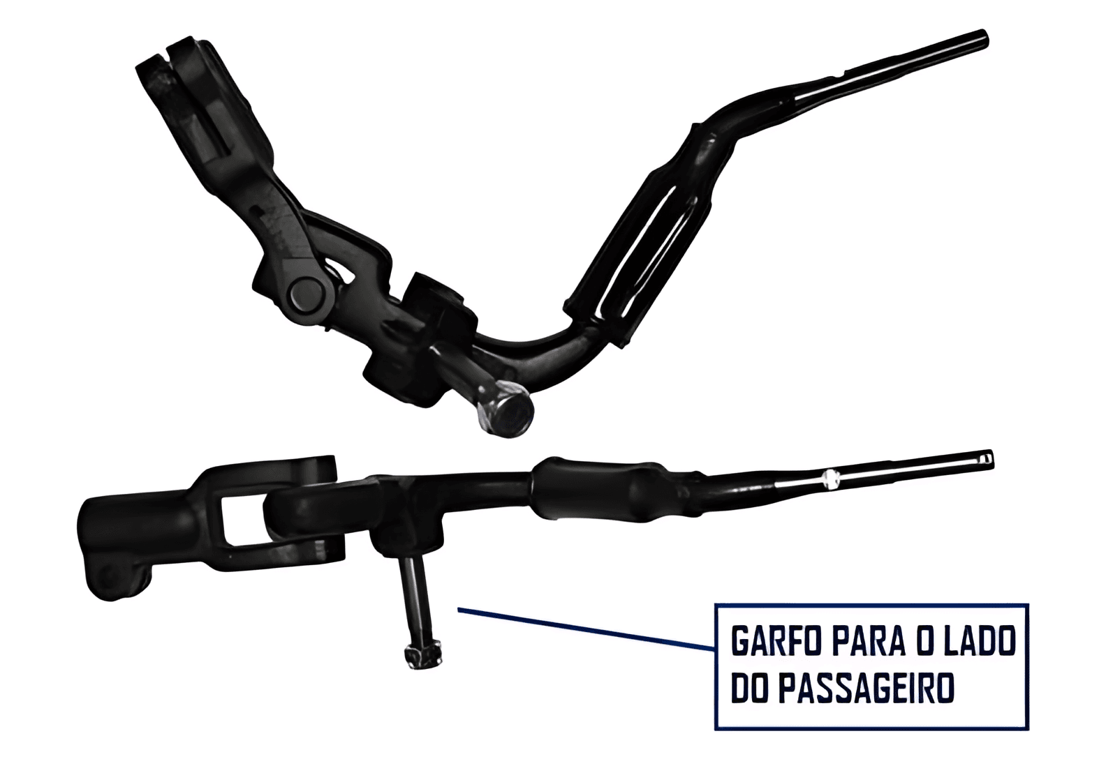 CONJUNTO ALAVANCA MUDANCA MARCHA - 2R0711117C