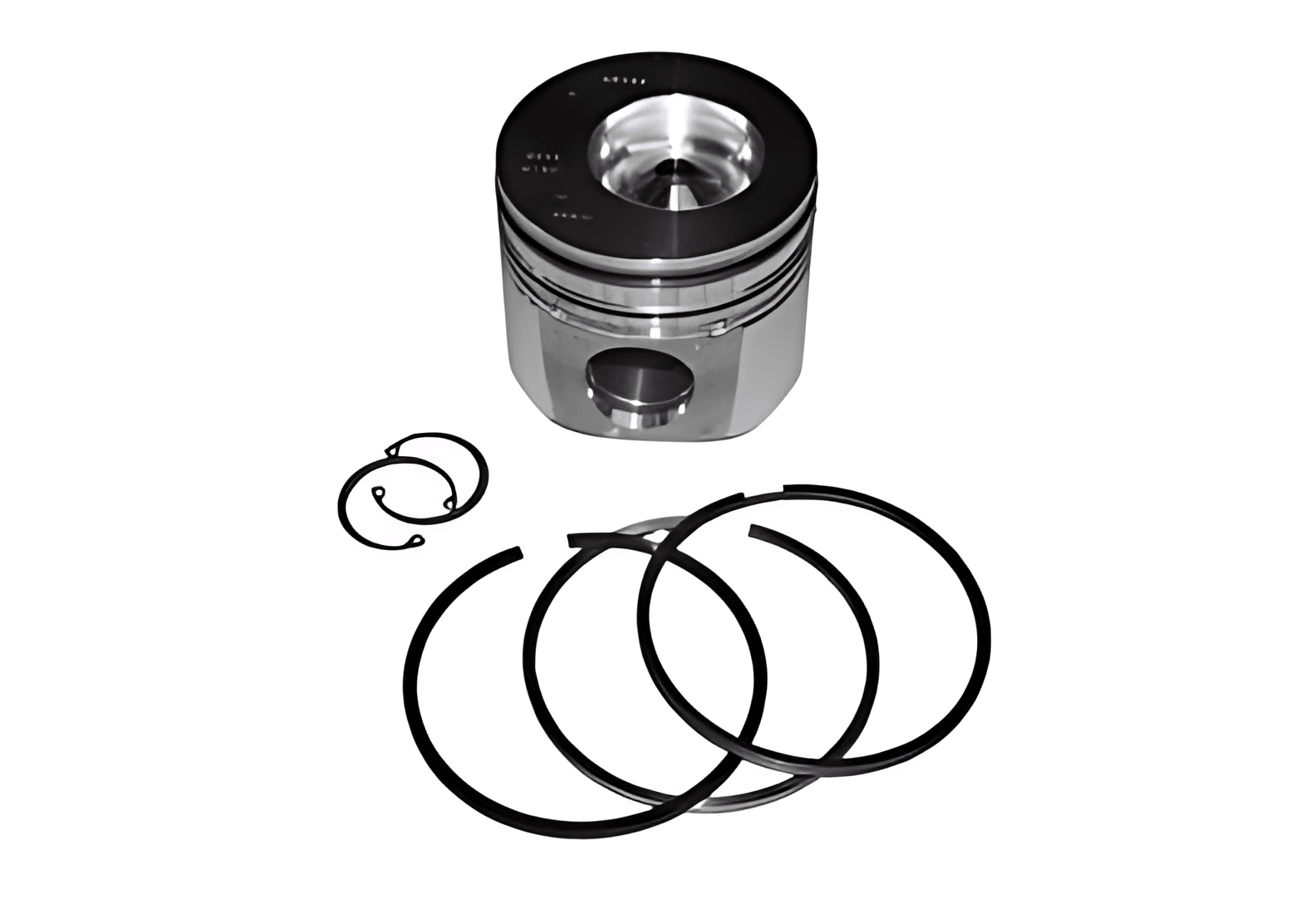 KIT PISTAO ANEIS TRAVAS S/PINO MOTOR MOD CUMMINS BT 4.5 CASE - 5306463