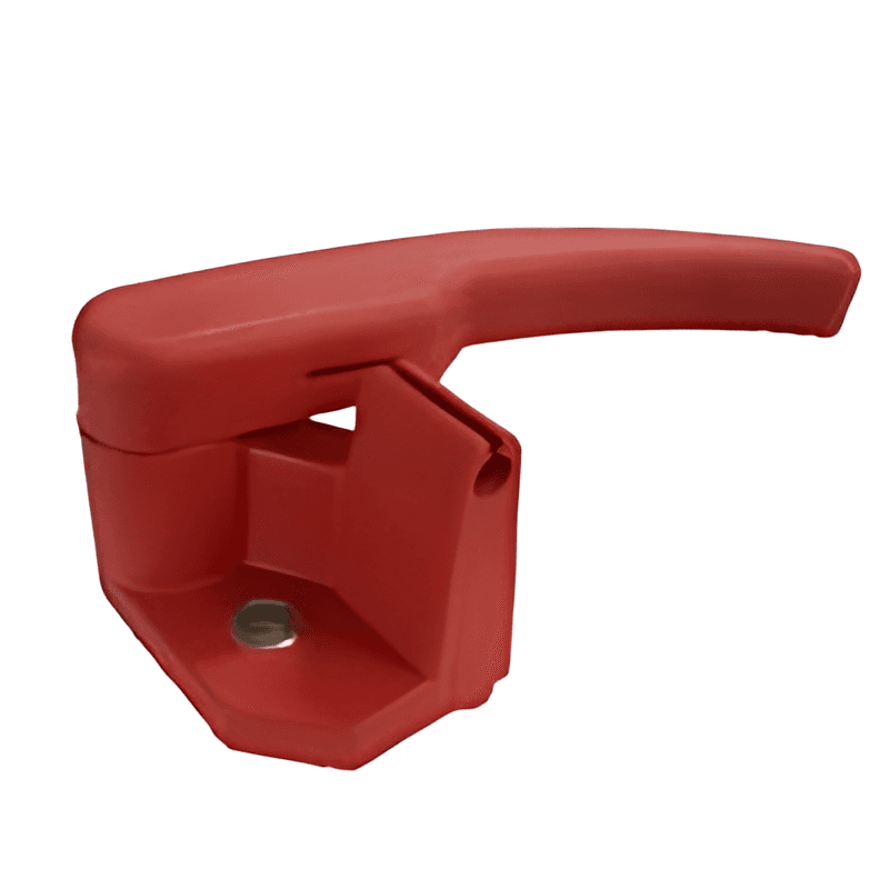 ALAVANCA DE BASCULAR A CABINE SEM O CABO EXTERNA VERMELHA - 9588900070