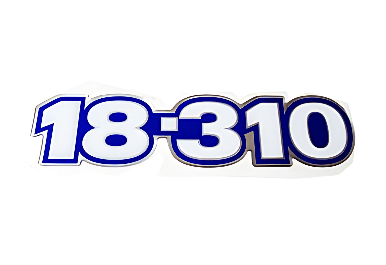 EMBLEMA COLANTE FRONTAL 18310 SERIE AZUL - 2T0854431