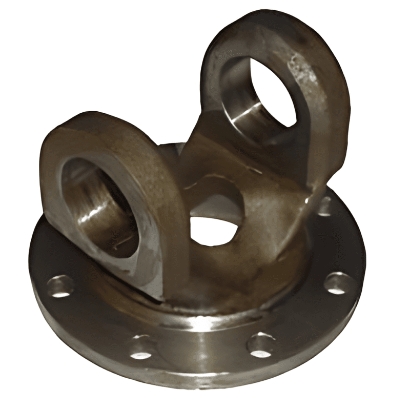 FLANGE ARTICULACAO CARDAN 8 FUROS   ACO - 02-334