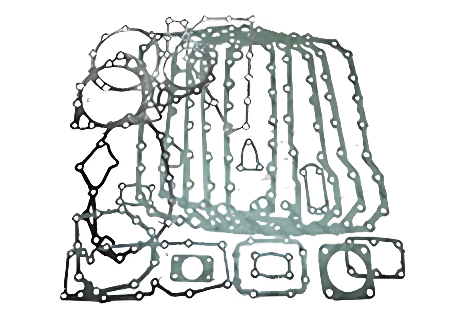 JUNTA CAMBIO CX ZF 16-S-221 COM JUNTA METALICA - 2T0301580B