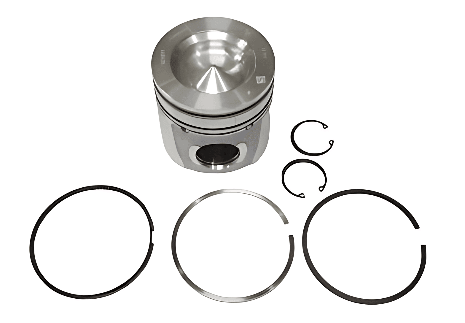 PISTAO MOTOR SEM PINO COM ANEIS E TRAVA - BH5X6108BA